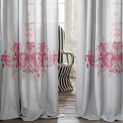 [maison el BARA] Chandelier Curtain (Pink Ver.)