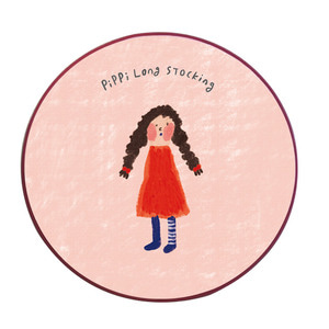 [drawing AMY] PIPPI Long Stocking Rug 150