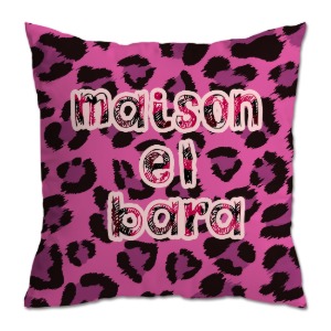 Cheetah Pink Cushion