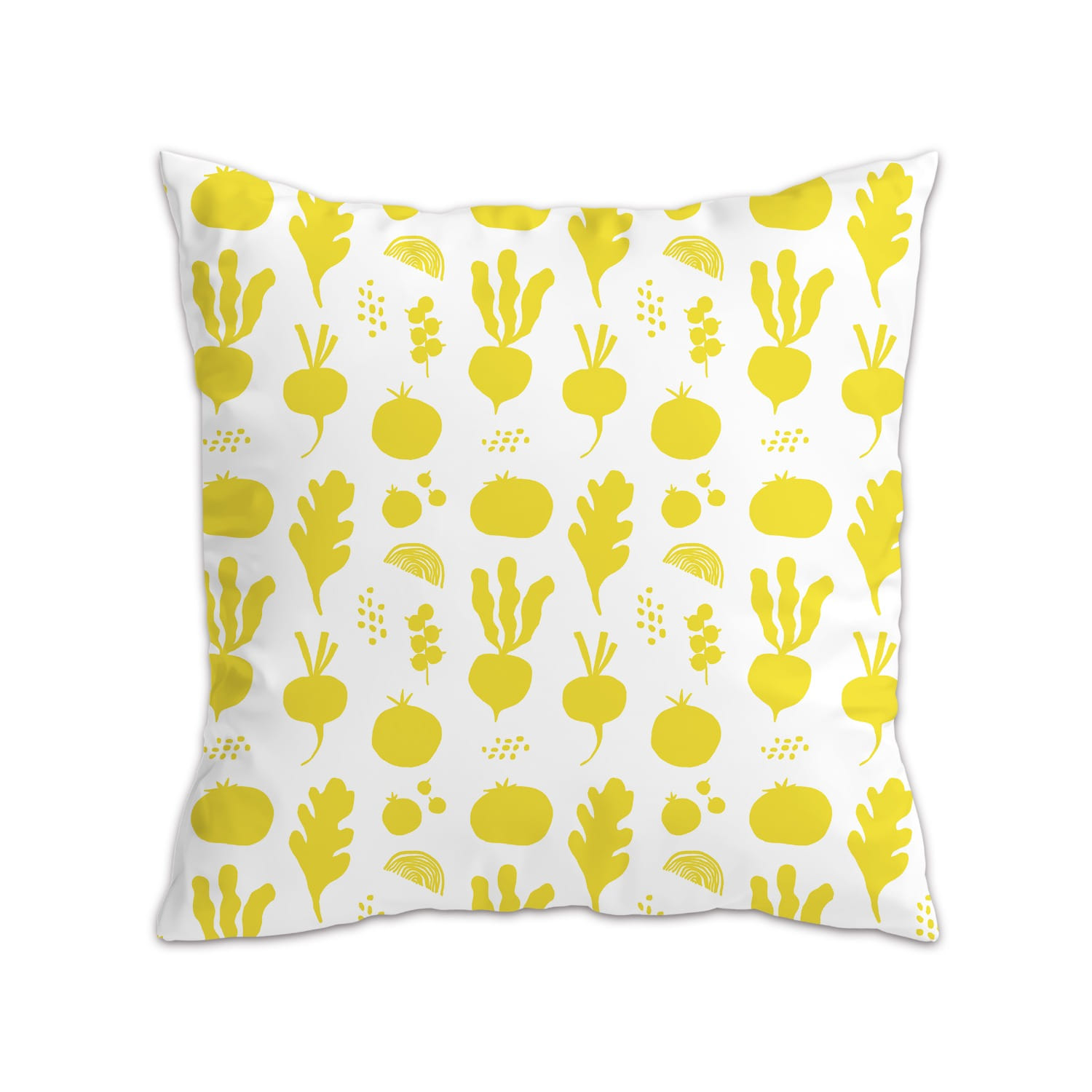 a.o.b Vegetable yellow cushion