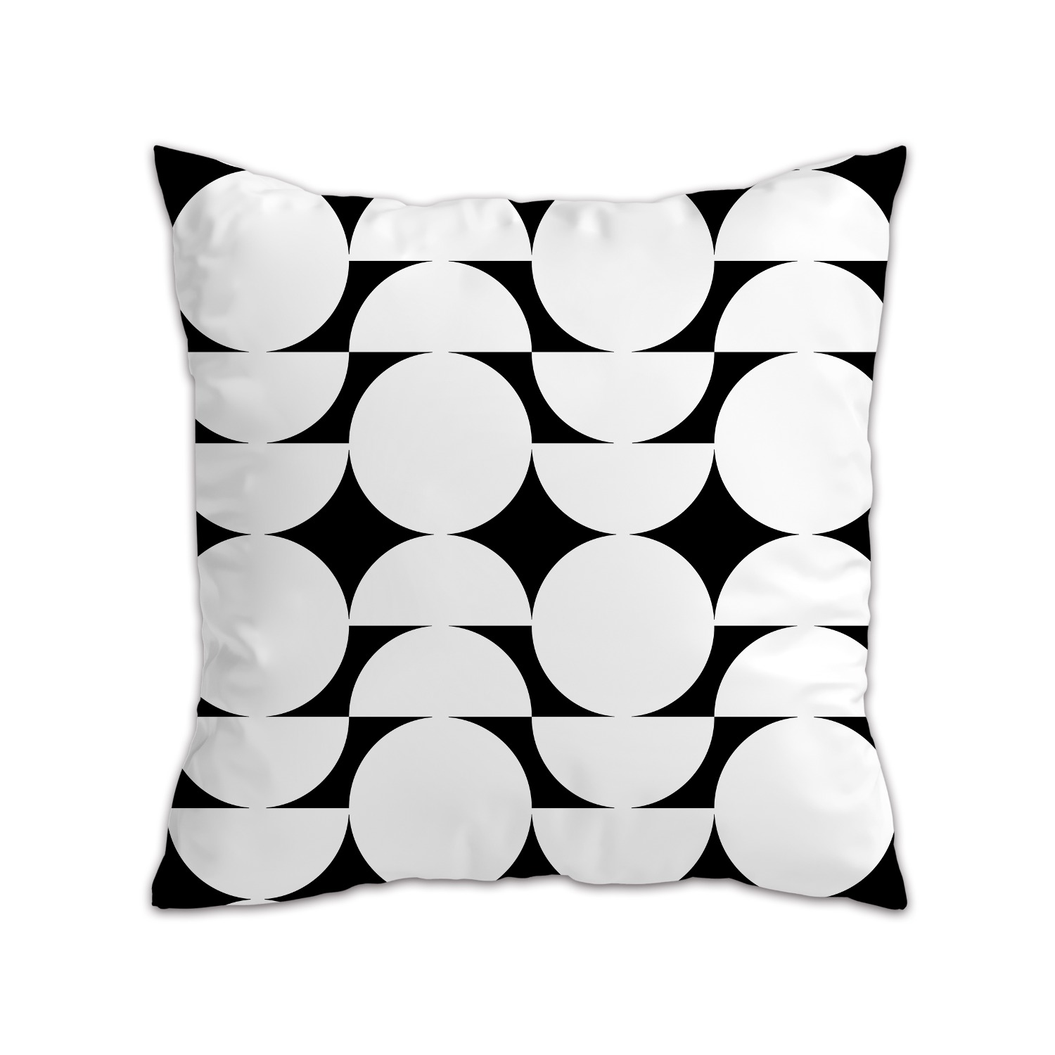 [a.o.b] Circle black cushion