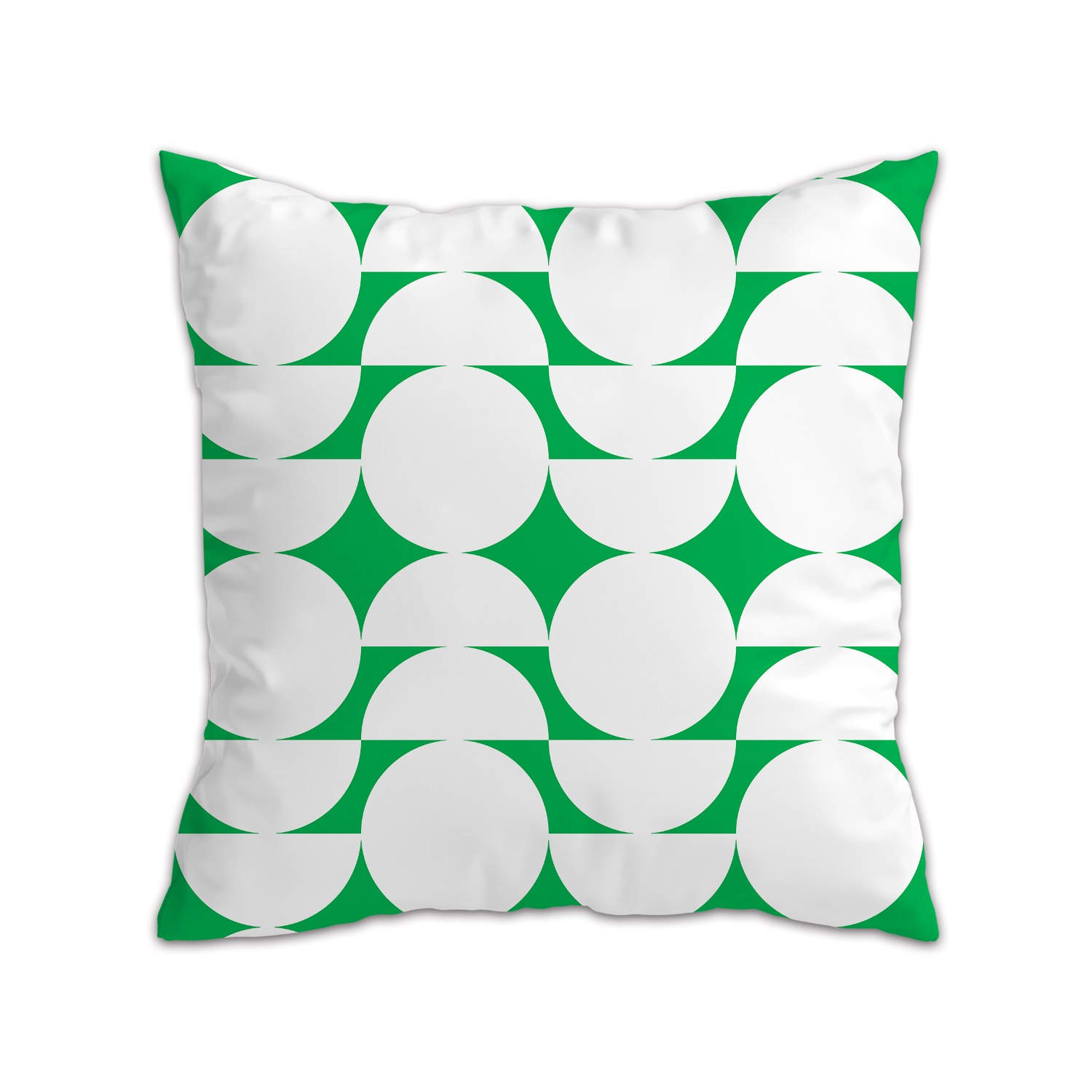 [a.o.b] Circle green cushion