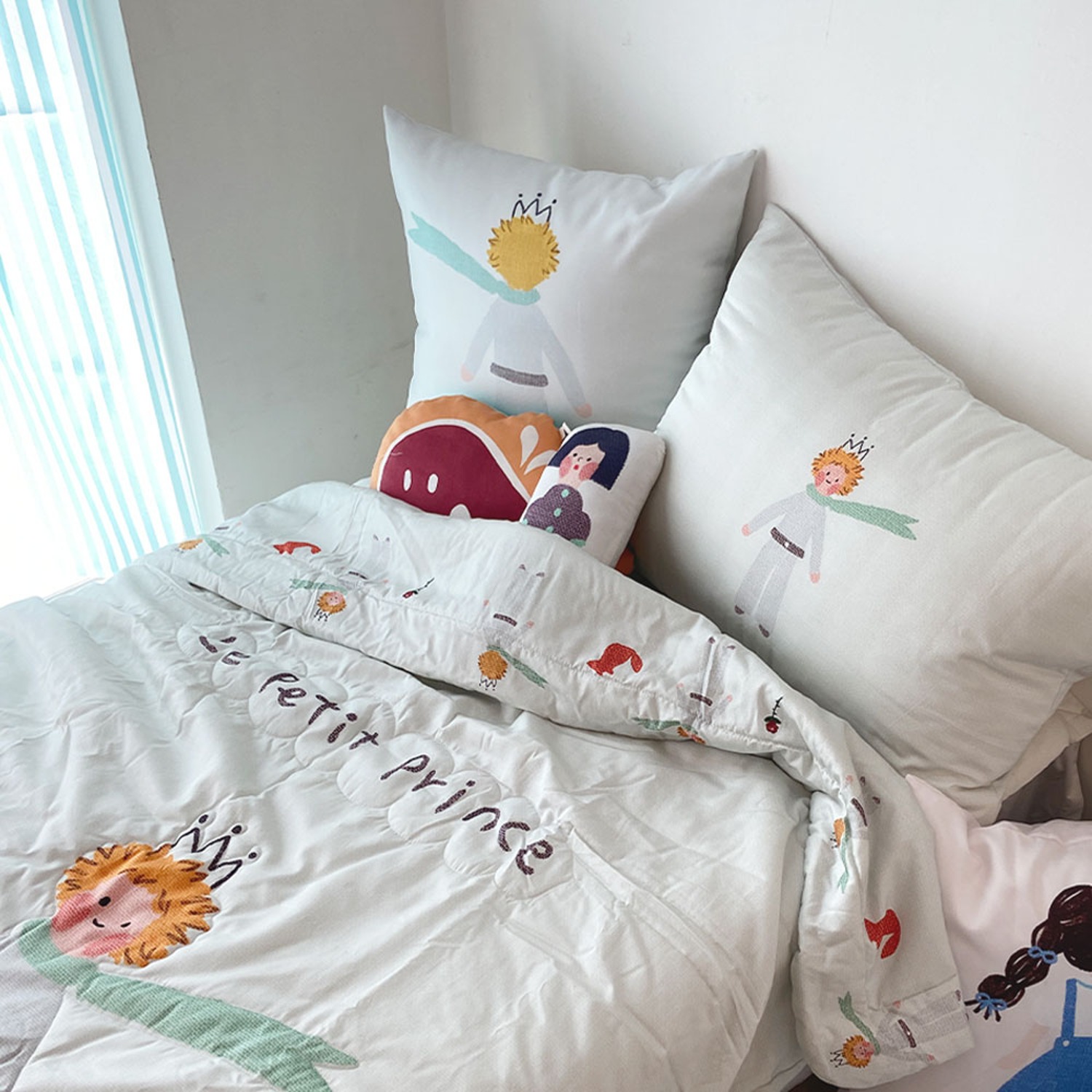 [drawing AMY] Le Petit Prince summer bed comforter set
