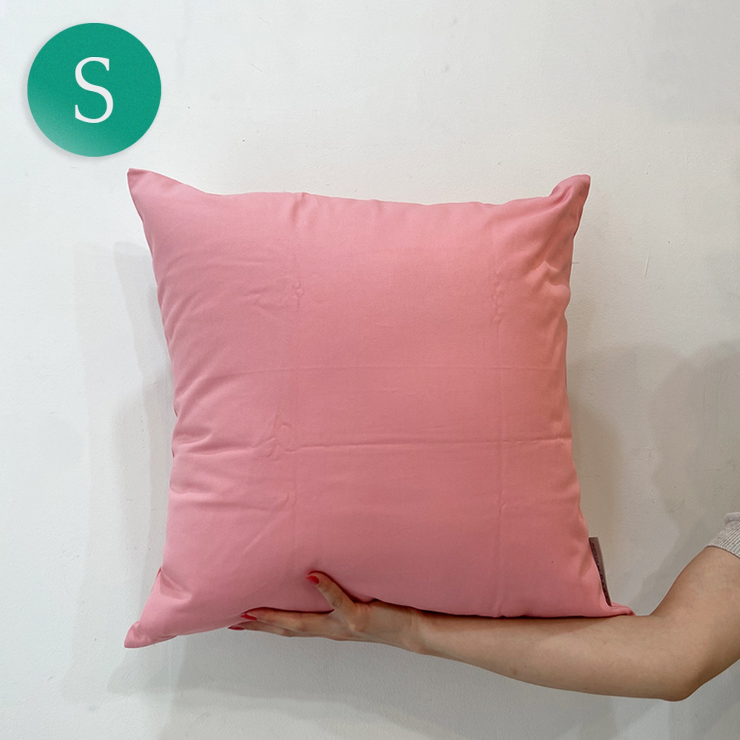 [샘플]  Cotton pink Cushion